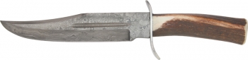 Frost Frost Whitetail Damascus Bowie Knives FWT125