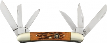 Frost Wild Turkey Six Blade Congress Knives FWTC570SCB