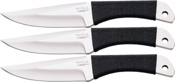 Hibben Cord Grip Thrower Triple Set knives GH947C