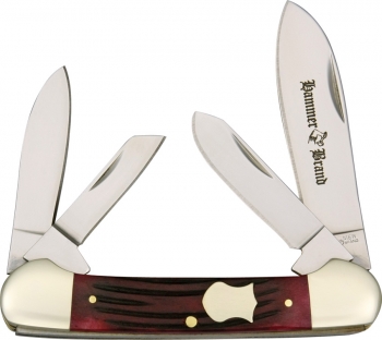 Hammer Hammer Brand Four Blade Canoe. Knives HB4RPB