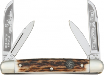 Hen & Rooster Deer Hunter Congress knives HR214DSDH