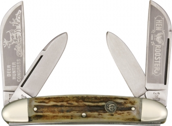 Hen & Rooster Deer Hunter Congress knives HR224DSDH
