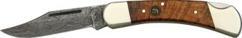 HandR H&R Damascus Lockback. Knives HR361BLD