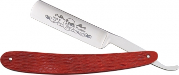 Hen & Rooster Straight Razor Red Pick Bone knives HR401RPB