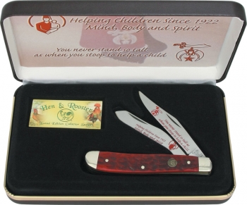 HandR H&R Shriner Trapper Set. Knives HR412SHR