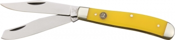 Hen & Rooster Trapper Yellow knives HR412Y