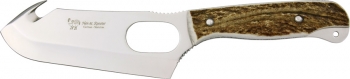 Hen & Rooster Stag Guthook with Sheath knives HR5004