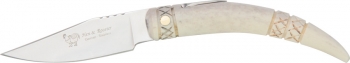 HandR Deer Horn Folder Knives HR5015