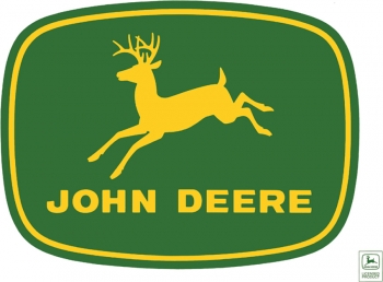 John Deere John Deere Logo Sign. JSG670