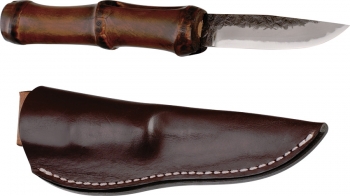 Kanetsune KB211 Take Knife Bamboo HandleBlue Steel