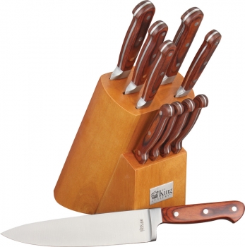 King Cutlery Ten Piece Kitchen Set Knives KG8794