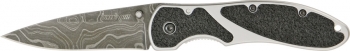 Kershaw Salvo 2445DAM Damascus Steel Trac-Tec Handle