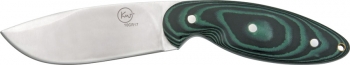 Ken Warner SGG Fixed Blade HunterGreen-Black Micarta KWSGG