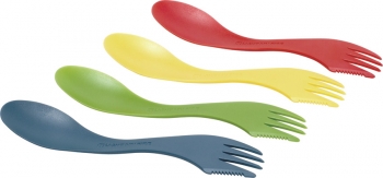 Light My Fire Spork 4 Pack Green Red Yellow Blue 36g