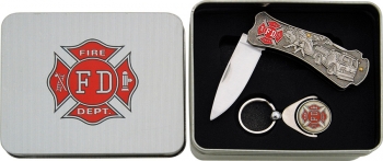 Cheap Misc Fire Dept Knife-Keyring. Knives M2467