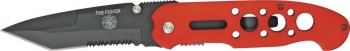 Cheap Misc Fire Fighter Folder Red. Knives M3322