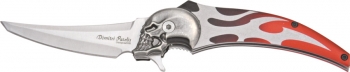 Cheap Skull Folder Red Knives M3429