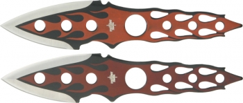 Cheap Two Piece Throwing Knife Set Knives M3550