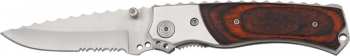 Cheap Misc Linerlock Zebra Wood Knives M3558