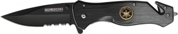 Cheap Two Tone Rescue Linerlock A-O Knives M3898