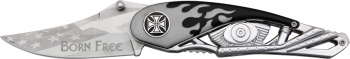 Cheap Motorcycle Linerlock A-O Knives M3917