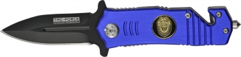Cheap Rescue Linerlock Police A-O Knives M3920