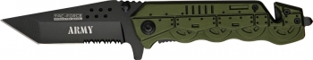 Cheap Tank Rescue Army A-O Knives M4012