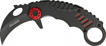 Cheap Karambit Linerlock A-O Red Knives M4060
