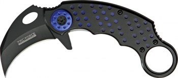 Cheap Karambit Linerlock A-O Blue Knives M4088