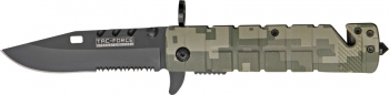 Cheap Linerlock Green Digital Knives M4145