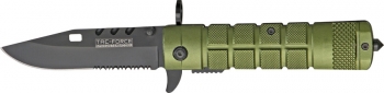 Cheap Linerlock OD Green Knives M4147