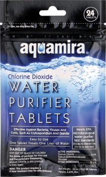 McNett Aquamira Water Purifier 24pk Knives MCN41405