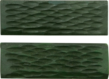 Cheap Knife Scales Green Jigged Bone Knives MI152