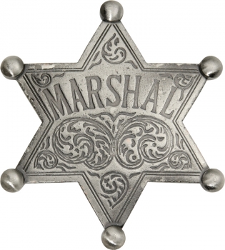 Badges Of The Old West Marshal Badge MI3008