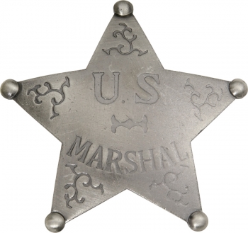 Badges Of The Old West Us Marshal Badge MI3016
