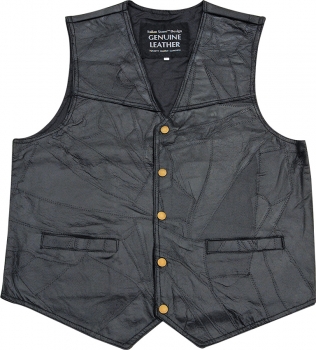 Cheap Misc Leather Vest Large. Knives MIVL