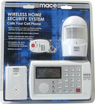 Mace Wireless Home Security System self defense MSI80355