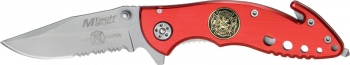 Mtech MTech Firefighter Linerlock. knives MT384RD