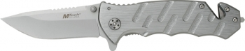 Mtech Rescue Linerlock Silver knives MT424SL