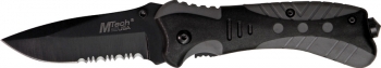 Mtech Rubberized Linerlock knives MT519GY