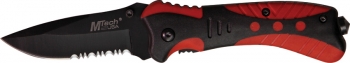 Mtech Rubberized Linerlock knives MT519RD