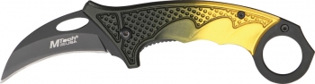 Mtech Karambit Linerlock knives MT541YL
