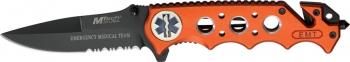 Mtech Rescue Linerlock - EMT knives MT551EMO