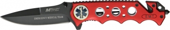 Mtech Rescue Linerlock EMT knives MT551EMR