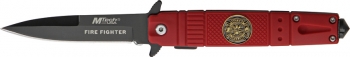 Mtech Linerlock Fire Fighter knives MT571FDS