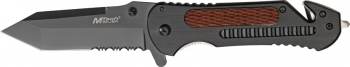 Mtech Rescue Linerlock knives MT581TBK