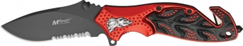 Mtech Rescue Linerlock knives MT583RDB