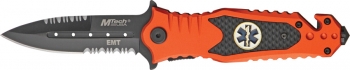 Mtech Rescue Linerlock EMT knives MT586OE