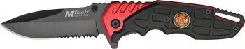 Mtech MTech Linerlock Fire Dept. knives MT591FD