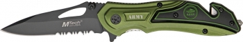 Mtech Rescue Linerlock Army knives MT596AR
